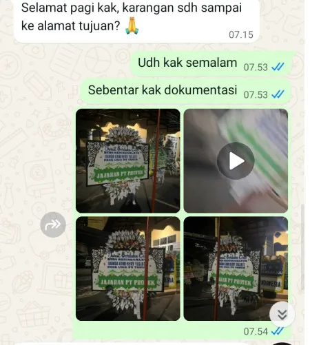 Pengiriman Papan Bunga Selamat Lengkong Gudang Timur