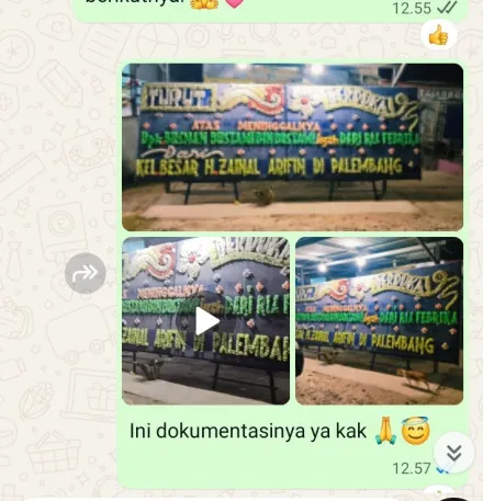 Pengiriman Papan Bunga Duka Lengkong Gudang Timur