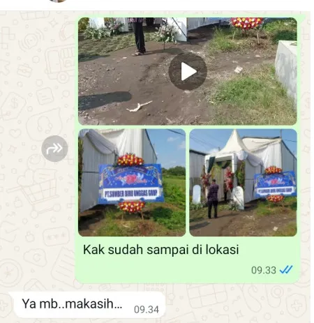 Pengiriman Karangan Bunga Lengkong Gudang Timur