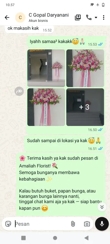 Pengiriman Karangan Bunga Lengkong Gudang Timur