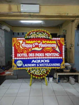 Papan Bunga di Lengkong Gudang Timur
